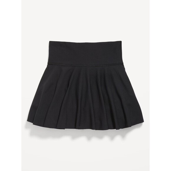 Old NavyHigh-Waisted PowerSoft Skort for Girls Sz-XXL Black - Picture 1 of 4